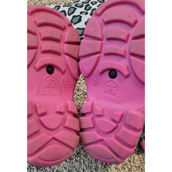 HANNA ANDERSSON leopard snowsuit & KAMIK snowboots - Picture 6 of 7